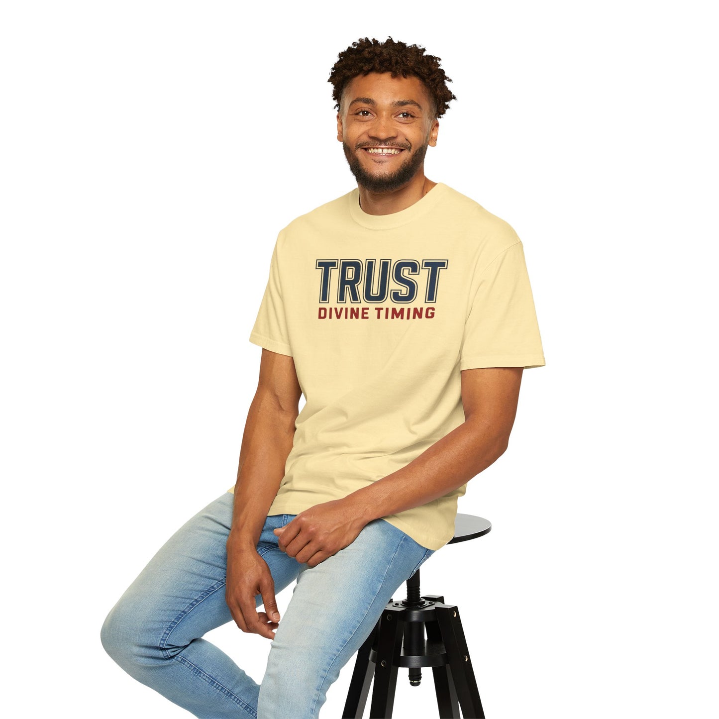 "Trust Divine Timing" #02, Unisex T-shirt
