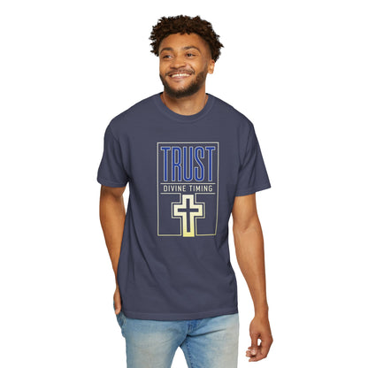 "Trust Divine Timing" #01, Unisex T-shirt