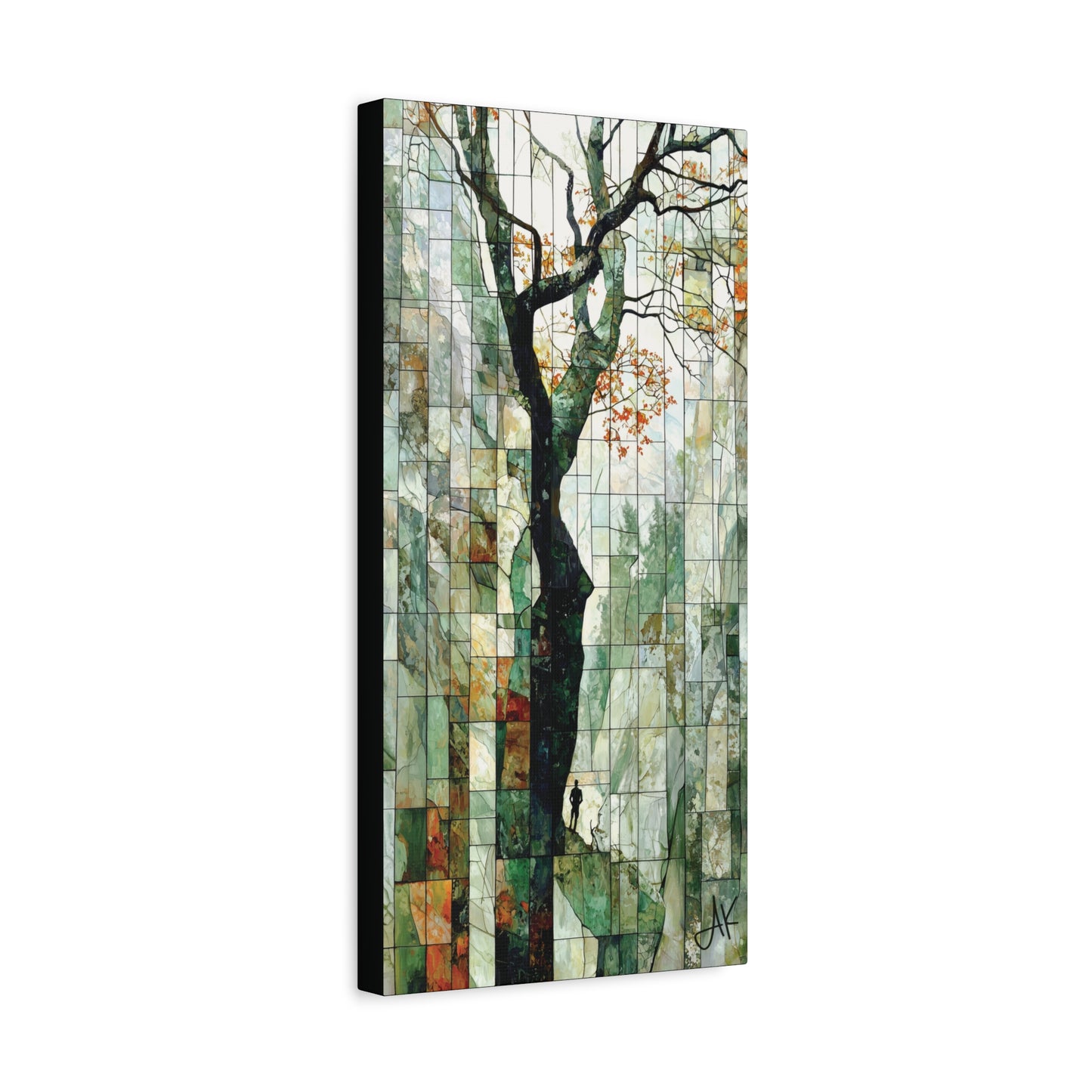 "She Who Will Color the World", Fine Art Matte Canvas, Stretched, 1.25"