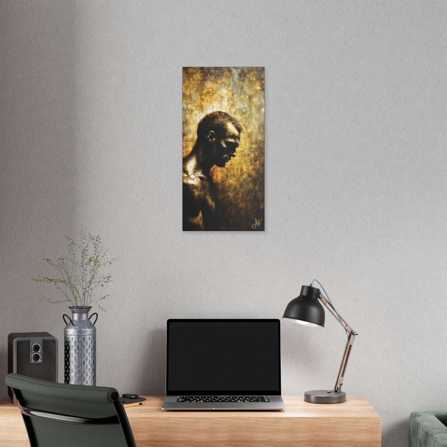 "Darkness Lifting", Classic Stretched Canvas Fine Art Print
