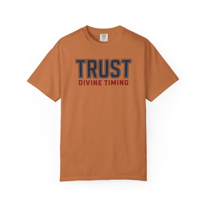 "Trust Divine Timing" #02, Unisex T-shirt