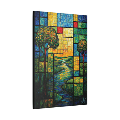 "River Add" #01, Stretched Classic Canvas Fine Art Print