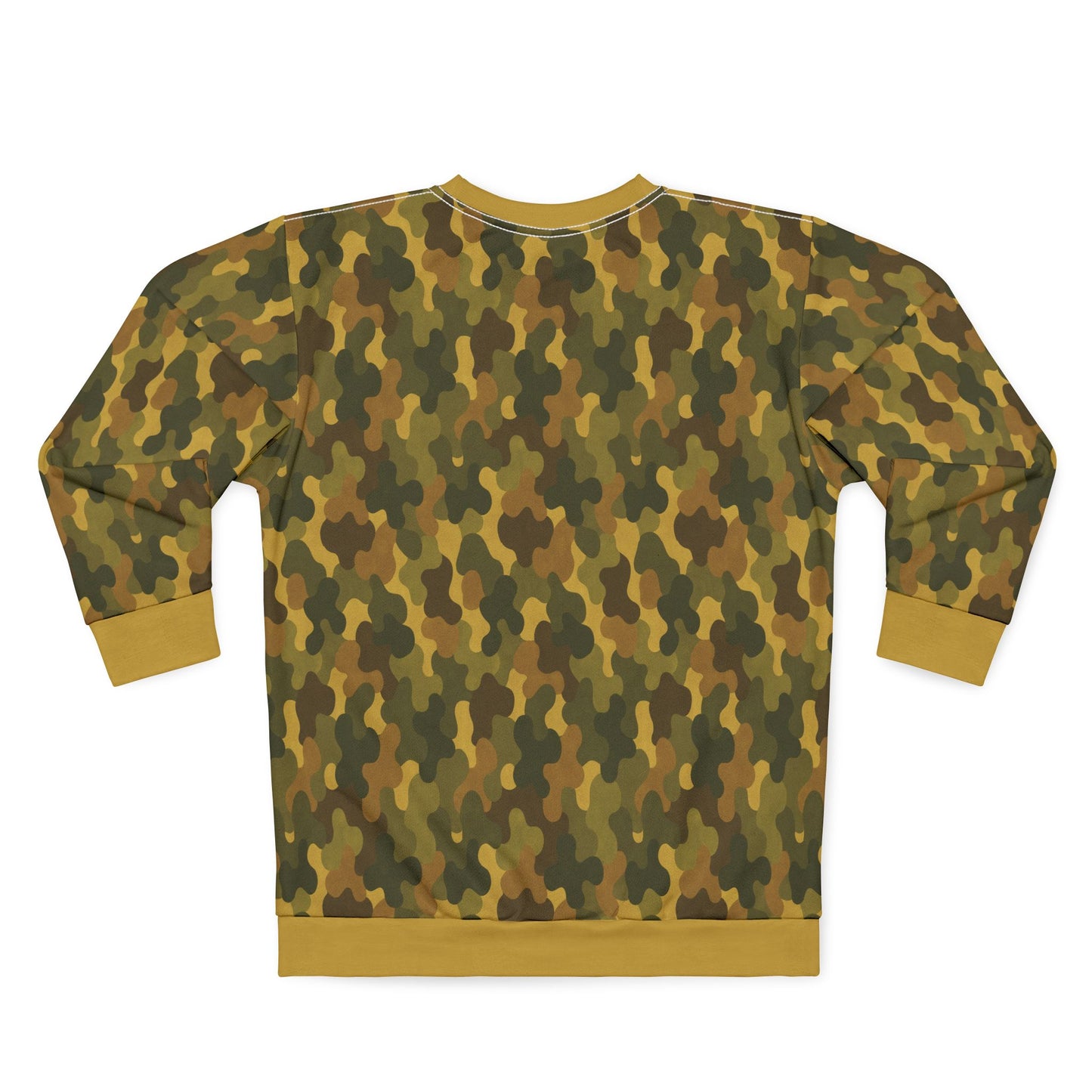 "SASR Day-Ops Camouflage", Unisex Sweatshirt (SASR Yellow Cuffs and Collar)