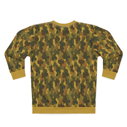 "SASR Day-Ops Camouflage", Unisex Sweatshirt (SASR Yellow Cuffs and Collar)