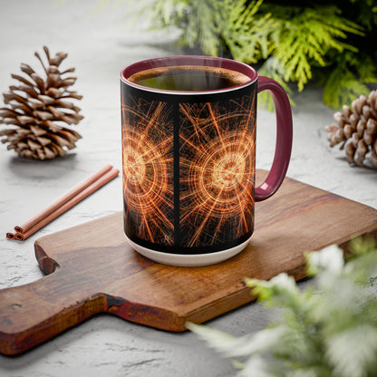 "His Light After Darkness", Colorful Mugs (11oz, 15oz)