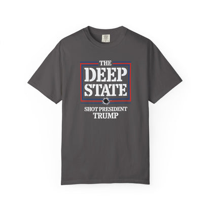 "The Deep State Shot President Trump" #01, Unisex T-shirt