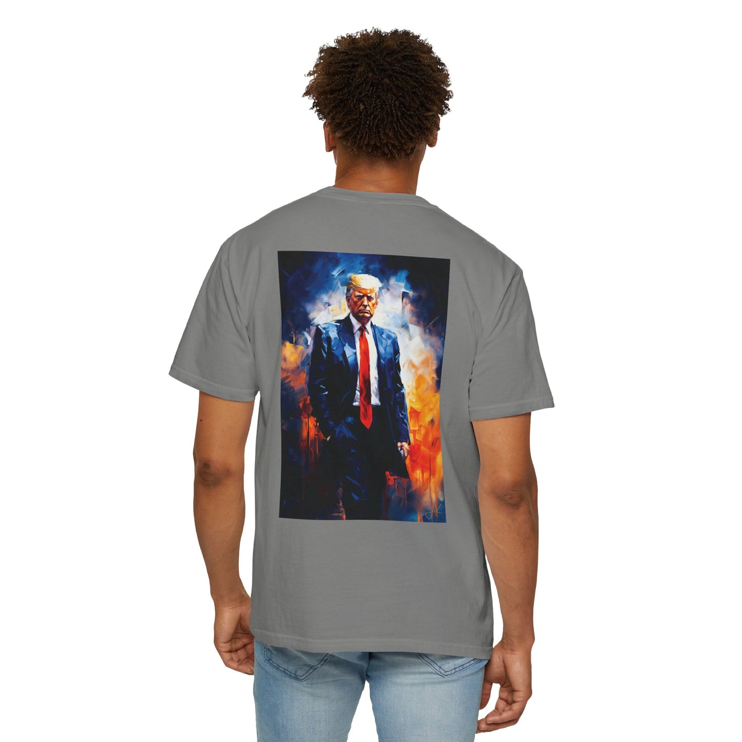 "Trump Portrait" #22, Unisex T-shirt (Light Colors)