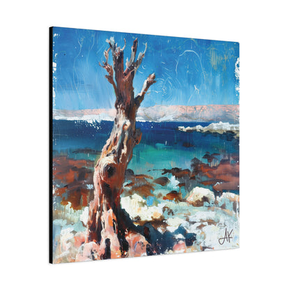 "Littoral Watch – Relic of the Gaelic Coast", Fine Art Matte Canvas, Stretched, 1.25"