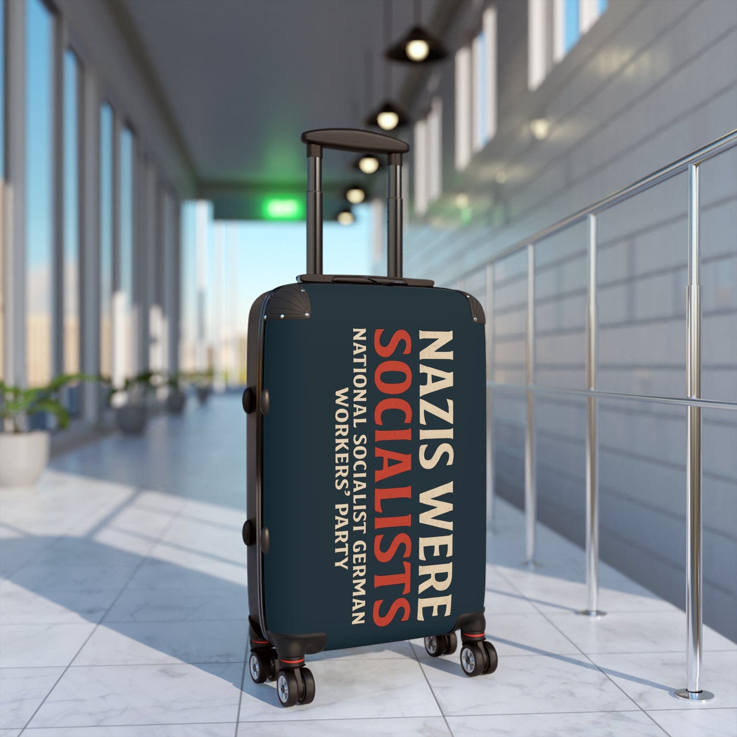"Nazis were Socialists", Suitcase (Blue Whale)