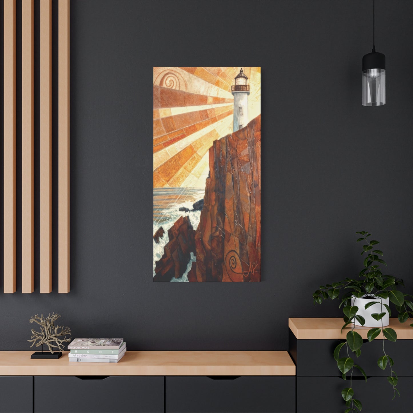 "Light on the Western Edge", Fine Art Matte Canvas, Stretched, 1.25"