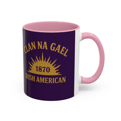 "Clan na Gael - Irish American", Colorful Mugs (11oz, 15oz) (3B0A4F)