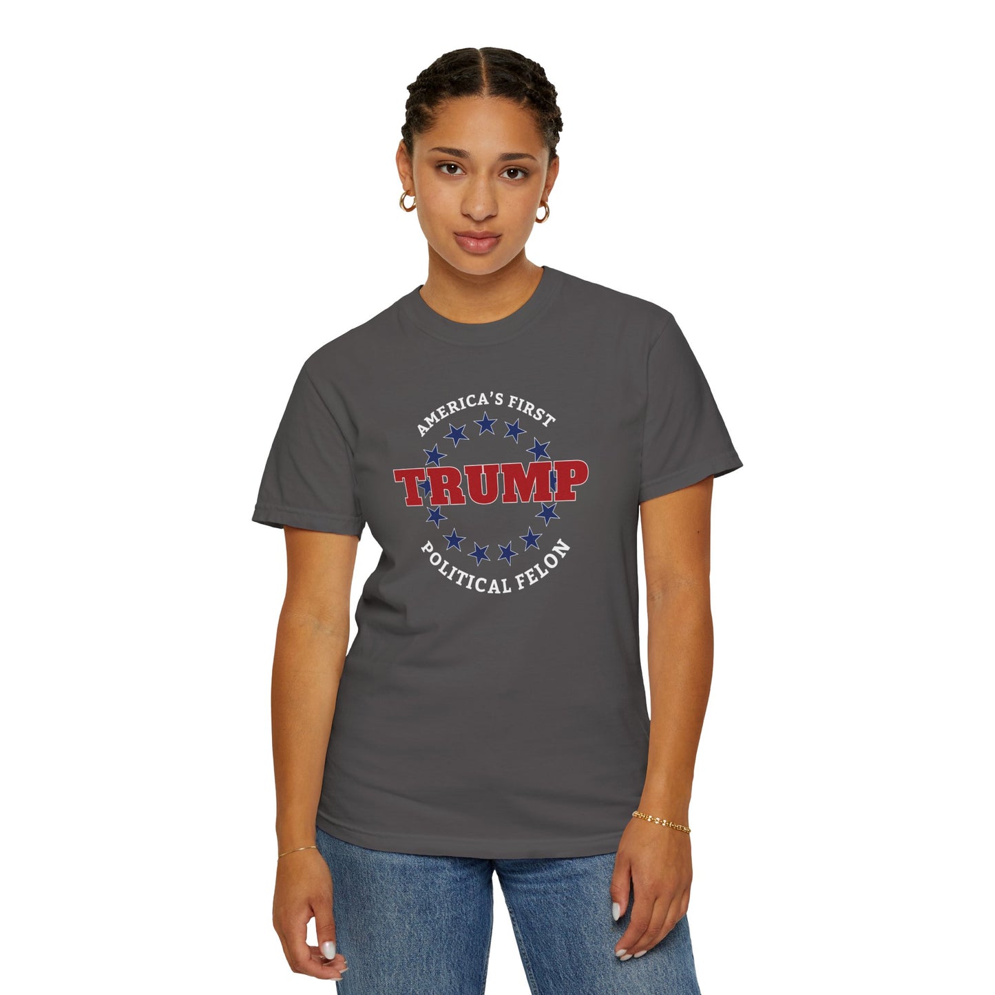 "Trump - America's First Political Felon", Unisex T-shirt