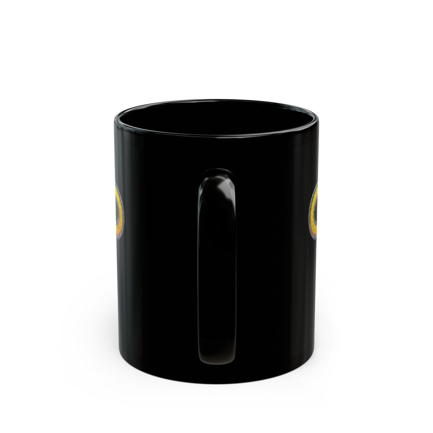 "God - Walk The Path He Gave You", Black Mug (11oz & 15oz)