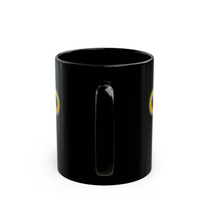 "God - Walk The Path He Gave You", Black Mug (11oz & 15oz)