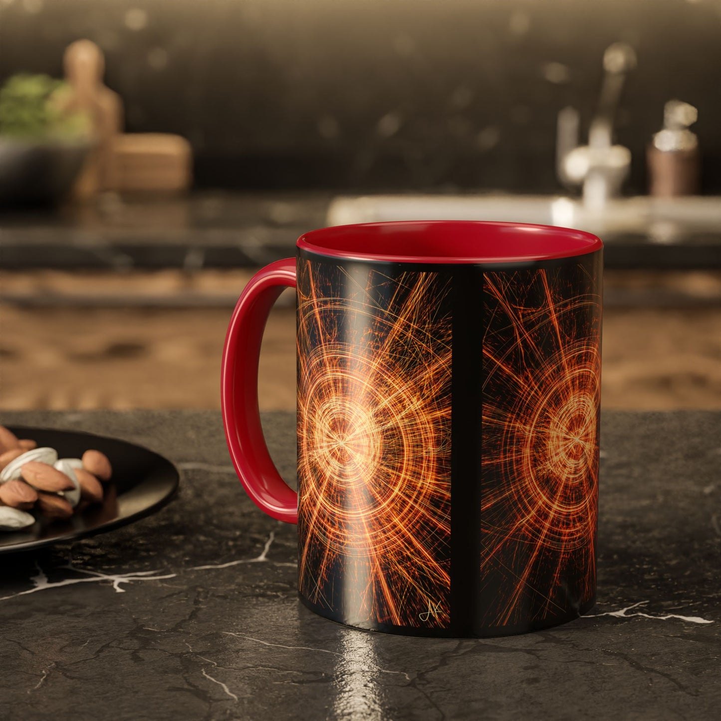 "His Light After Darkness", Colorful Mugs (11oz, 15oz)