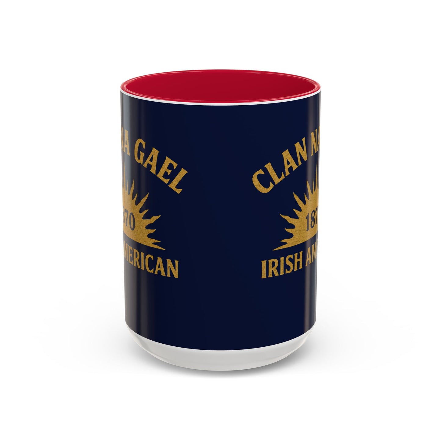 "Clan na Gael - Irish American", Colorful Mugs (11oz, 15oz) (Mariana Blue)