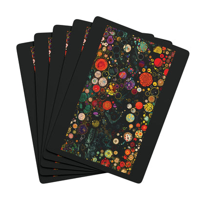 "Divine Riddle", Fine Art Playing Cards (Void Black)