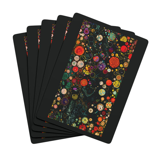 "Divine Riddle", Fine Art Playing Cards (Void Black)