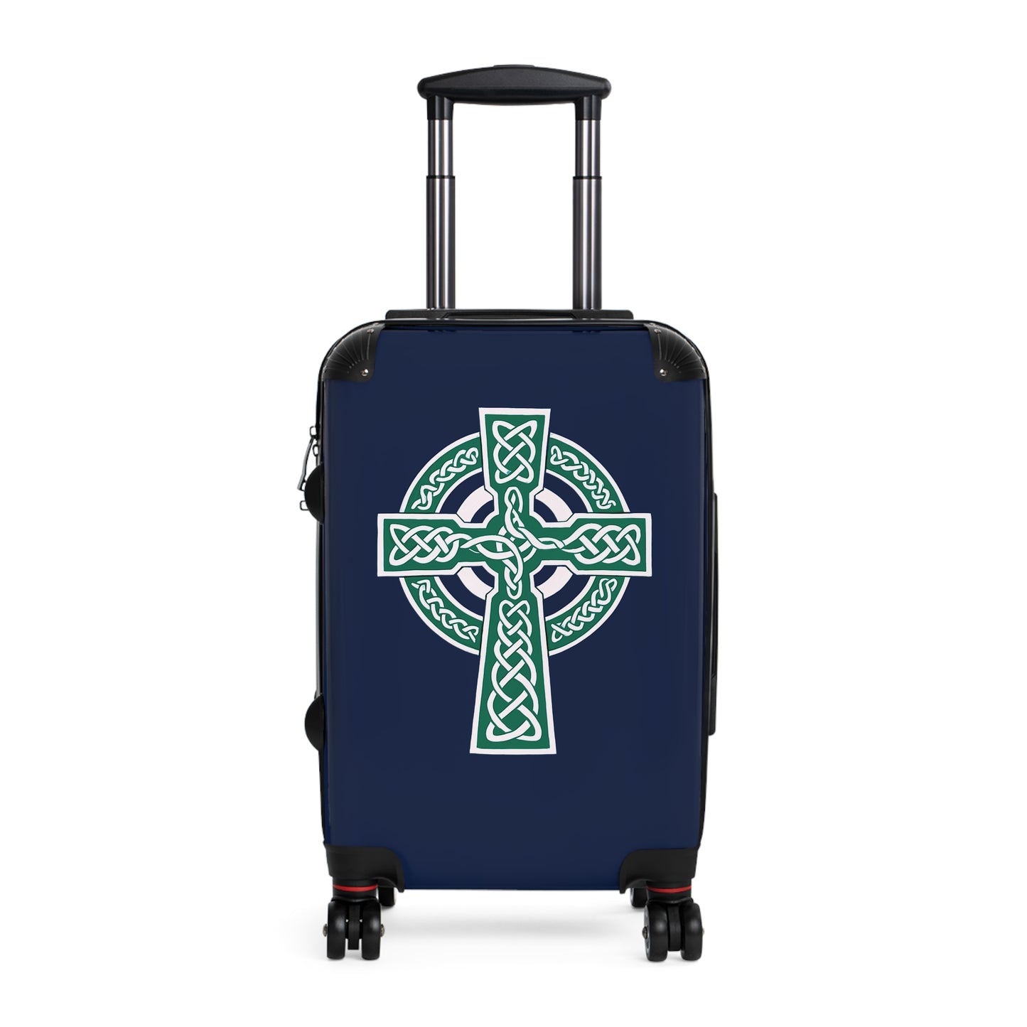 "A Simple Gaelic High Cross", Suitcases (Dark Blue)