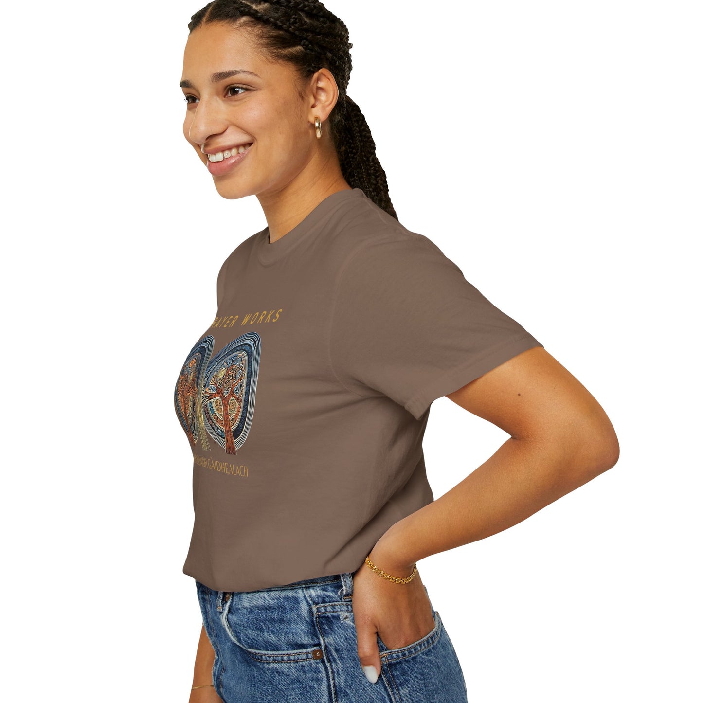 "Prayer Works - Criosdaidh Gàidhealach", Unisex T-shirt