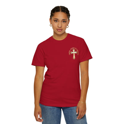 "USA Gold Cross", Unisex T-shirt