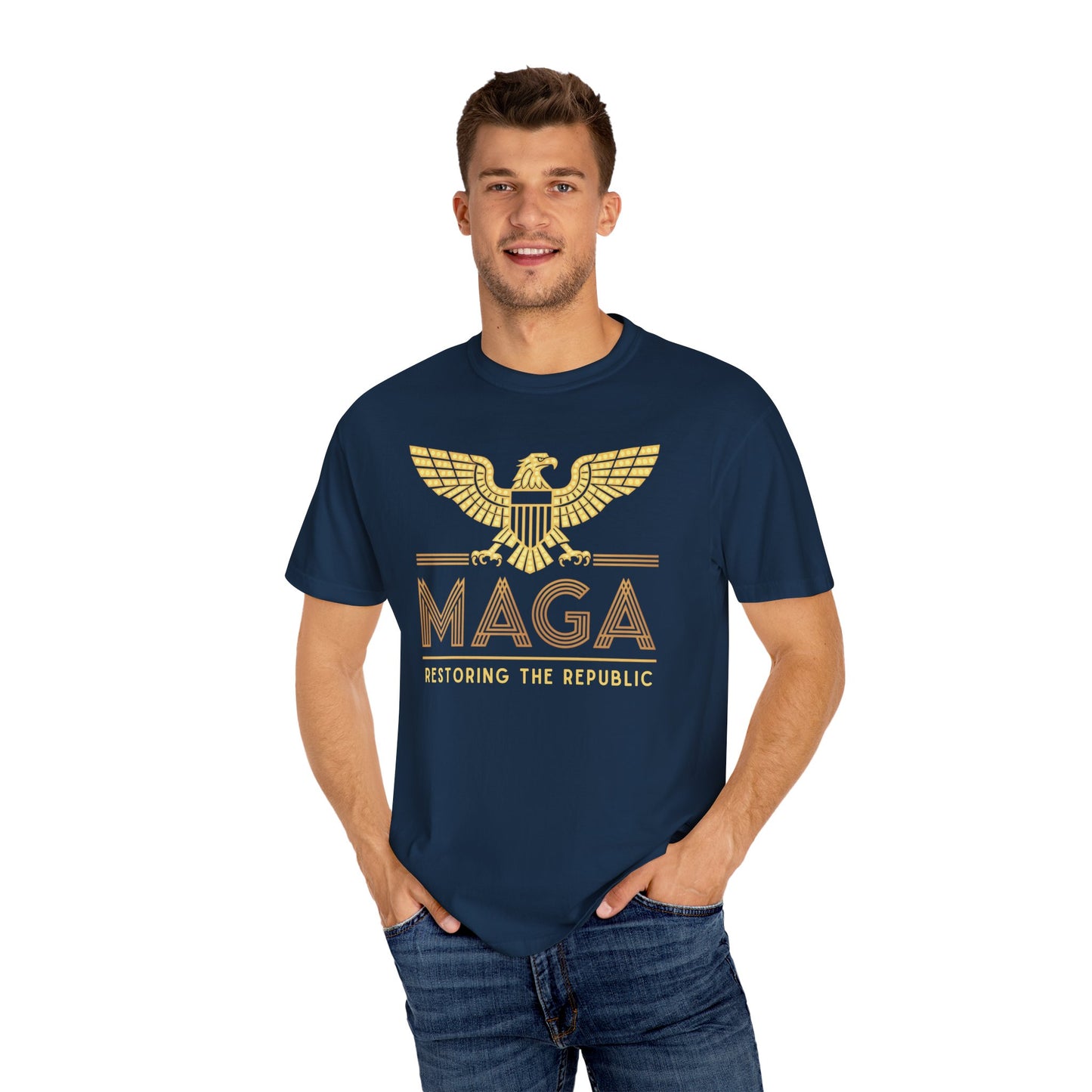 "MAGA - Restoring the Republic", Unisex T-shirt