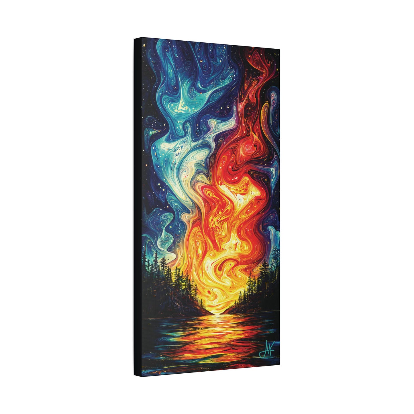 "Naomh Solus (Gaelic) - Sacred Light (English)", Stretched Classic Canvas Fine Art Print