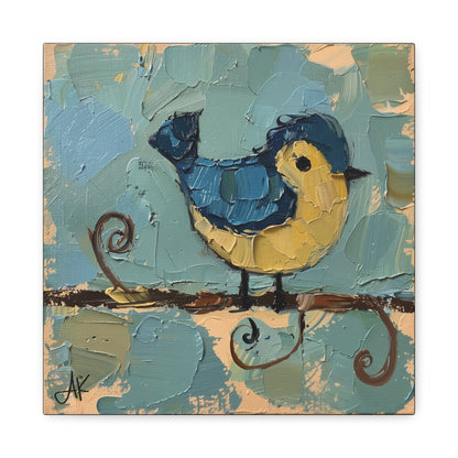 "Little Birdie", Fine Art Matte Canvas, Stretched, 1.25"