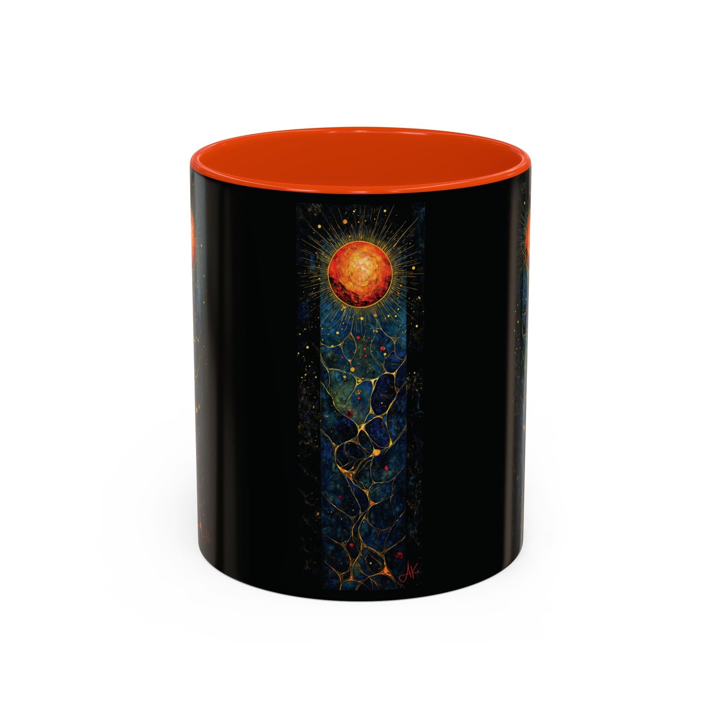 "The Living Light (John 8:12)", Colorful Mugs (11oz, 15oz)