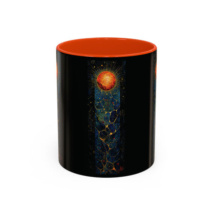 "The Living Light (John 8:12)", Colorful Mugs (11oz, 15oz)
