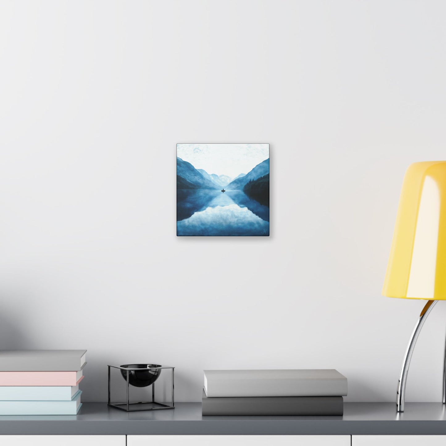 "Connected in Silence - Psalm 46:10", Stretched Classic Canvas Print