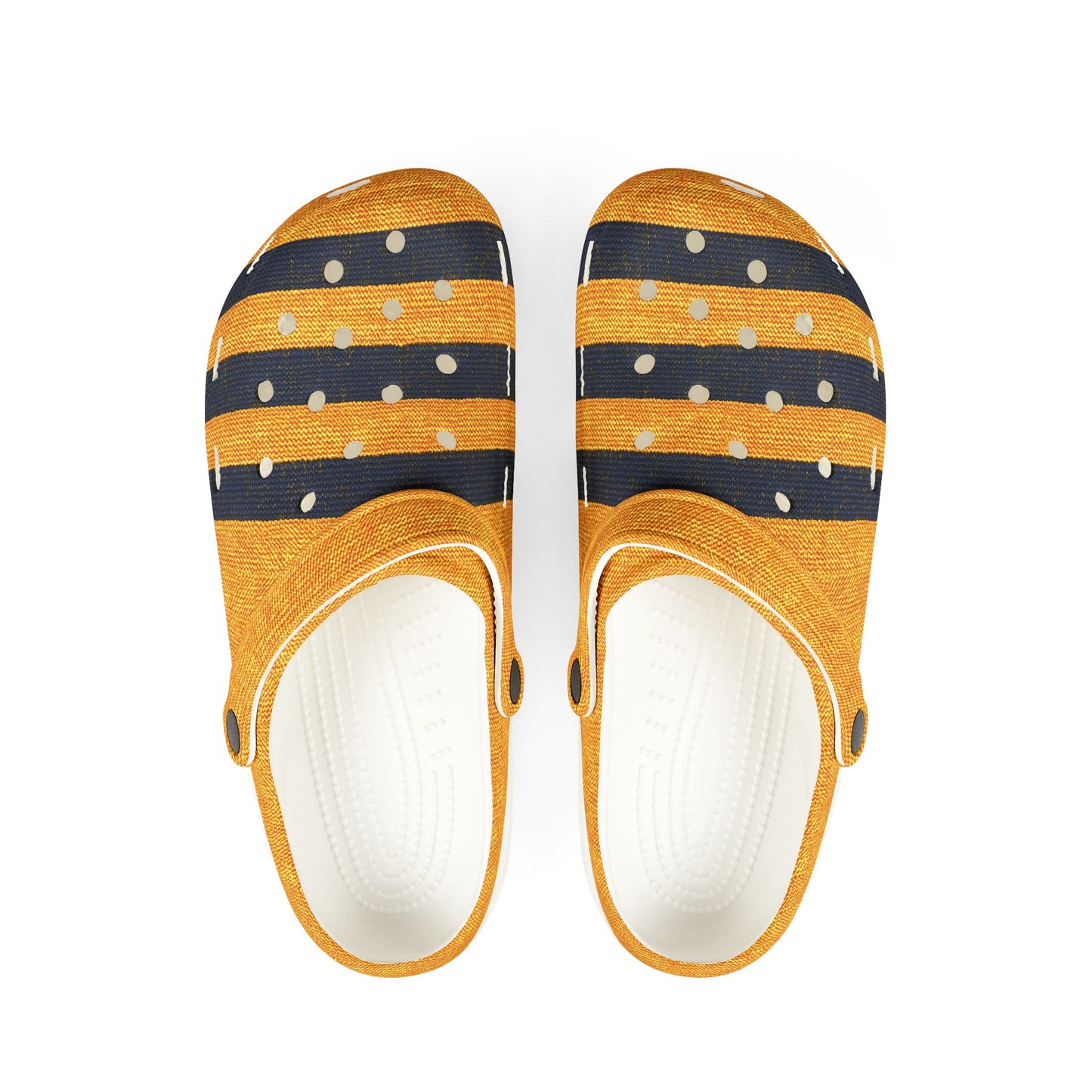 "Triple Ensign", Foam Rubber Clogs