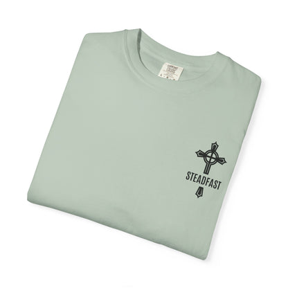"Steadfast Cross in Black", Unisex T-shirt