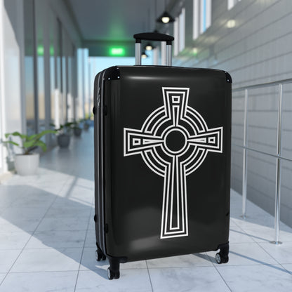 "A Simple High Cross", Suitcases (Black)