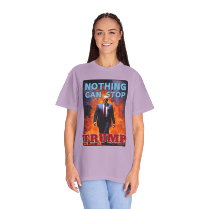 "Nothing Can Stop Trump", Unisex T-shirt (Light Colors)