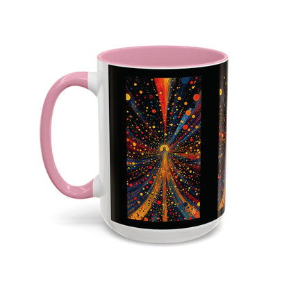 "Illuminated by Grace - 2 Corinthians 4:6", Colorful Mugs (11oz & 15oz)