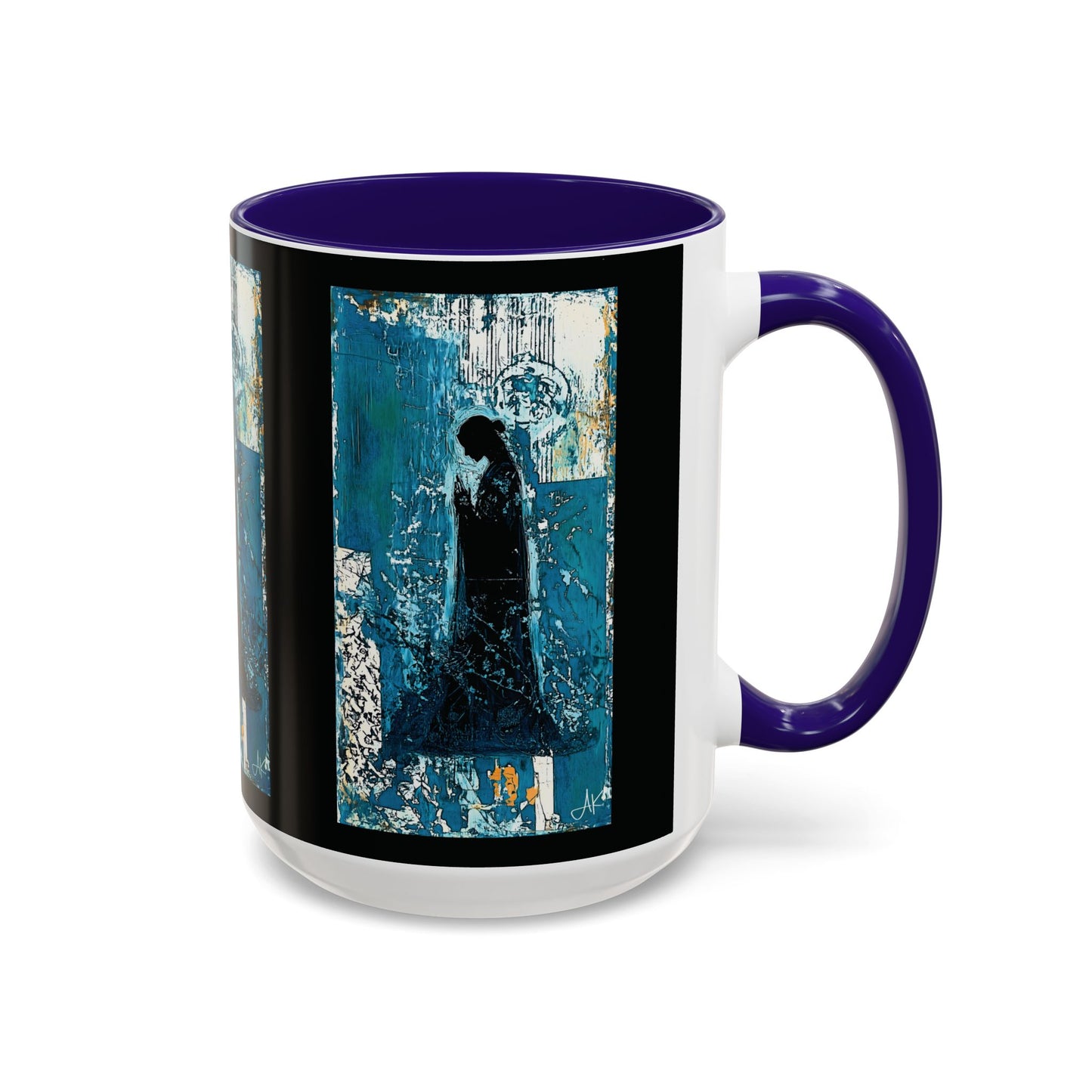 "Behold the Handmaid - Luke 1:38", Colorful Mugs (11oz, 15oz)