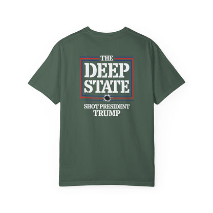 "The Deep State Shot President Trump" #01, Unisex T-shirt