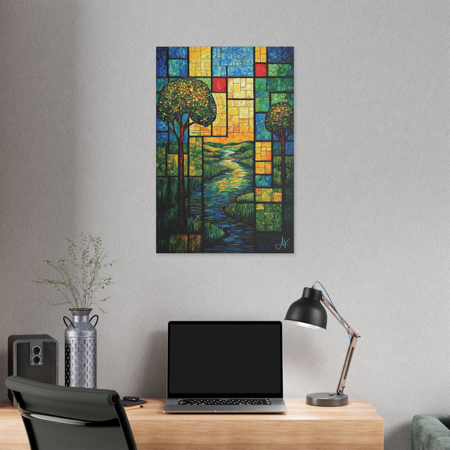 "River Add" #01, Stretched Classic Canvas Fine Art Print