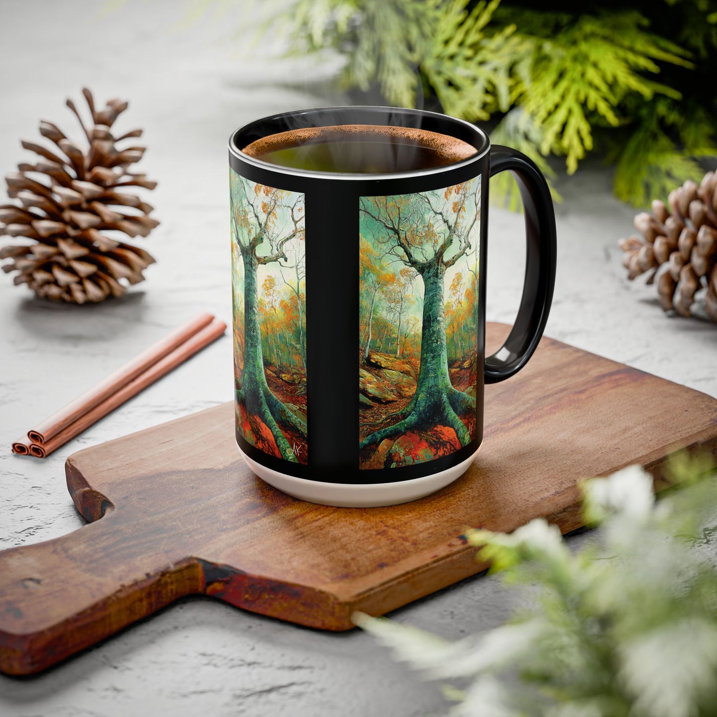 "An Criosdaidh Feá (Christian Beech)", Colorful Mugs (11oz, 15oz)