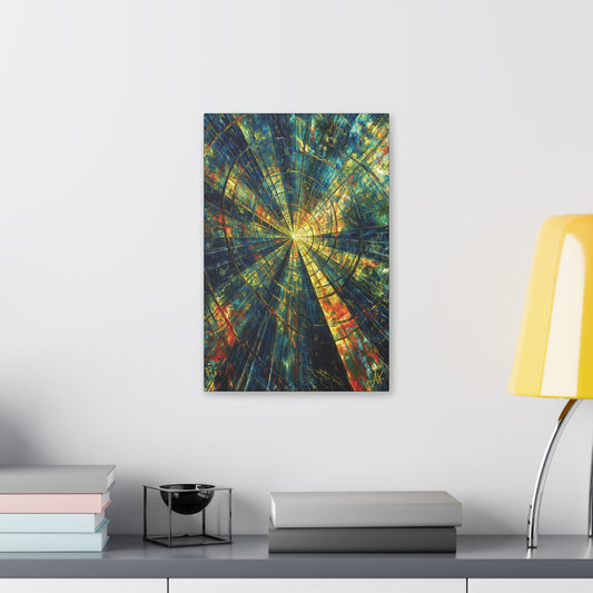 "Afterlife Judgement", Stretched Classic Canvas Fine Art Print