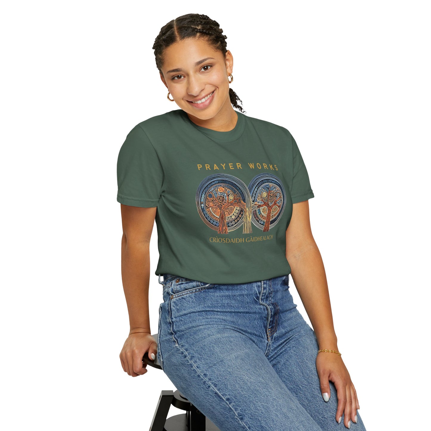"Prayer Works - Criosdaidh Gàidhealach", Unisex T-shirt