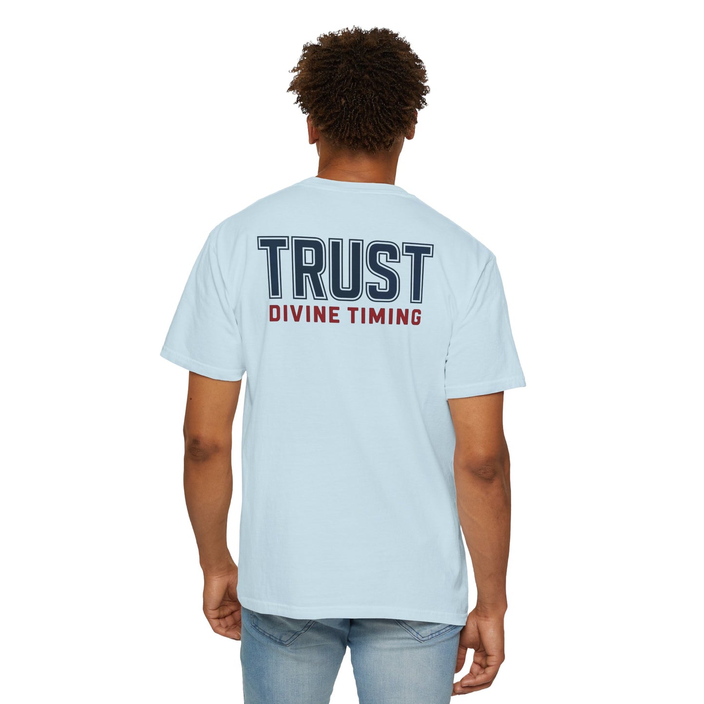 "Trust Divine Timing" #02, Unisex T-shirt