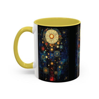 "Ancient Connection to God", Colorful Mugs (11oz, 15oz)