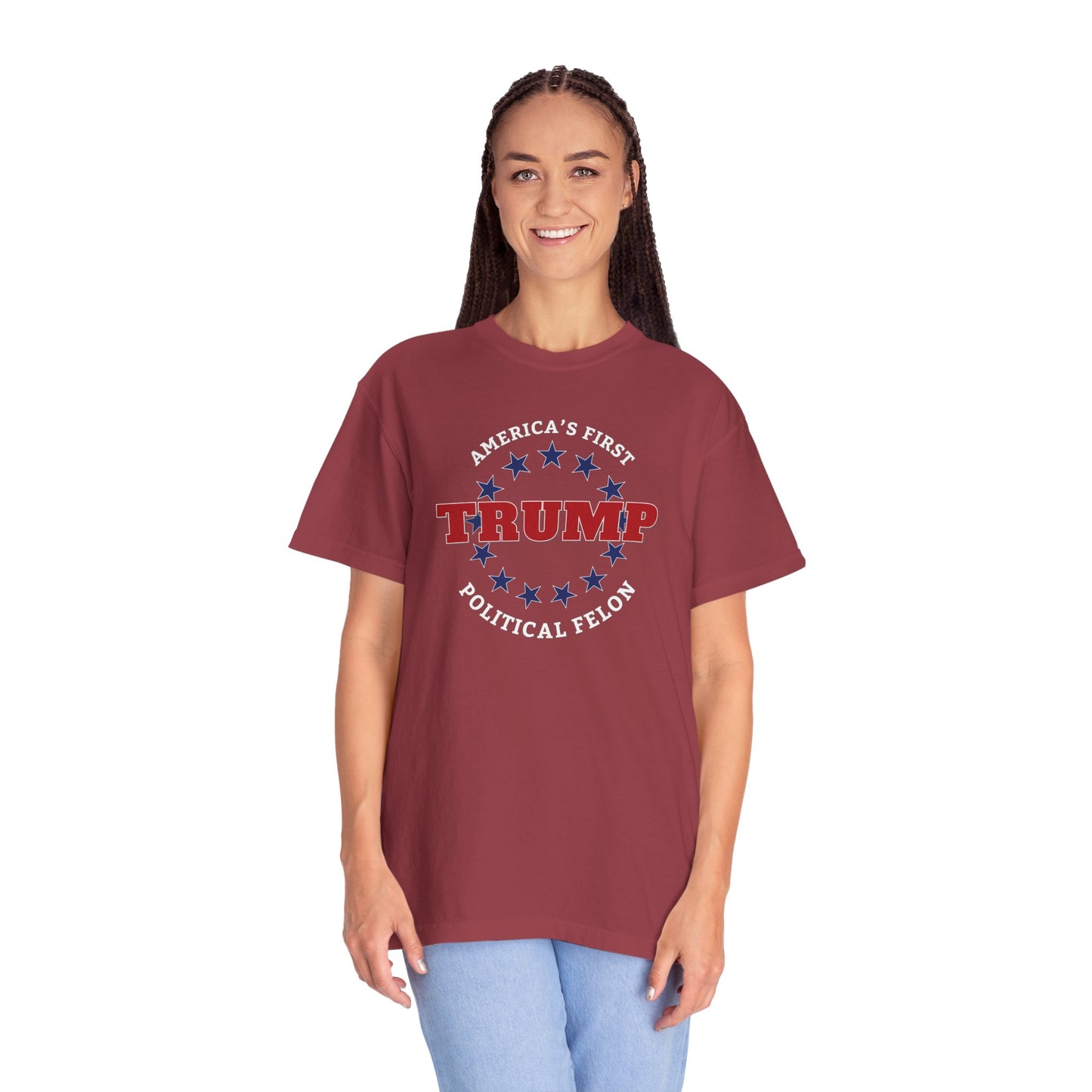 "Trump - America's First Political Felon", Unisex T-shirt