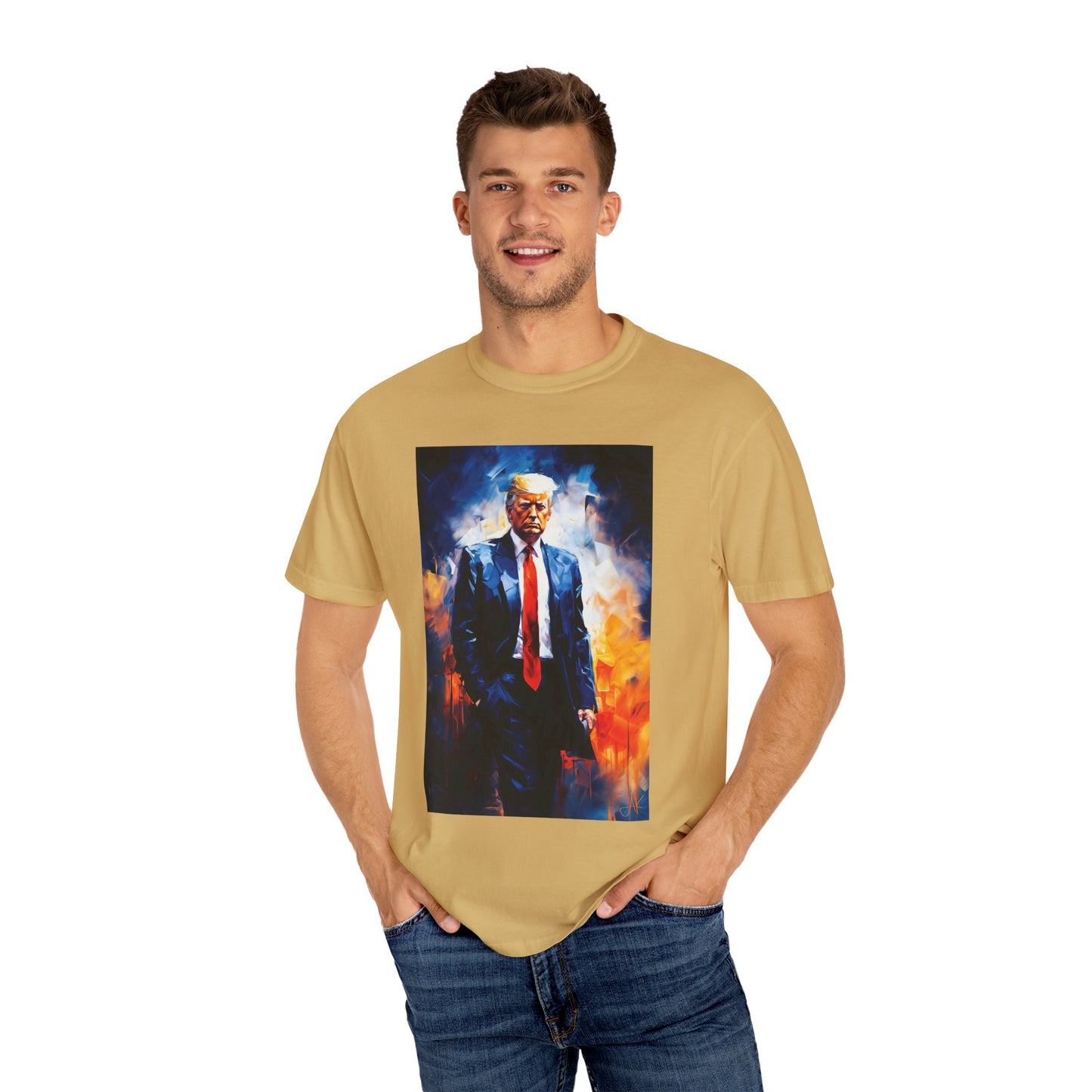 "Trump Portrait" #22, Unisex T-shirt (Light Colors)