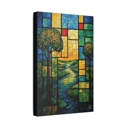 "River Add" #01, Stretched Classic Canvas Fine Art Print