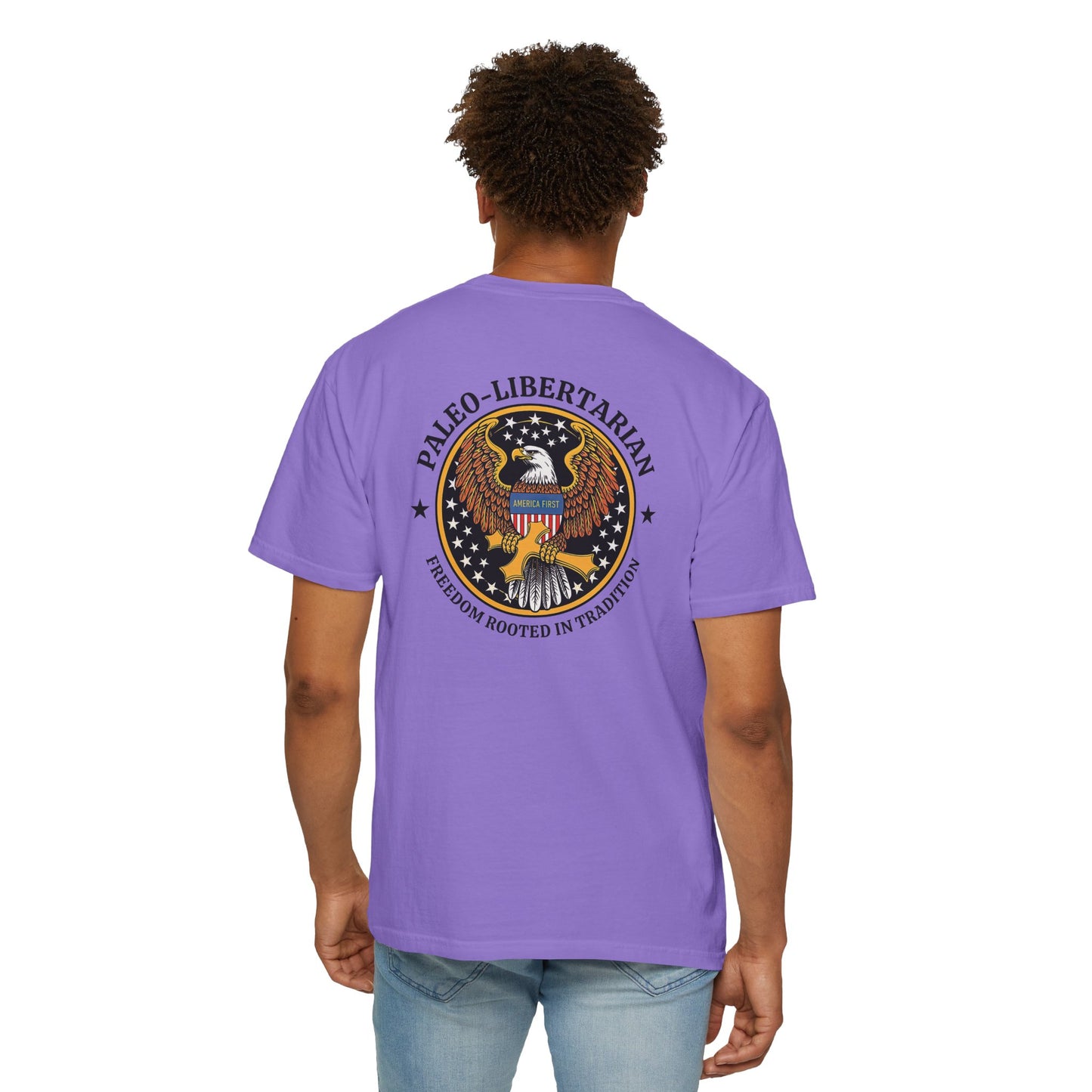 "Paleo-Libertarian" #01, Unisex T-shirt (Light Colors)