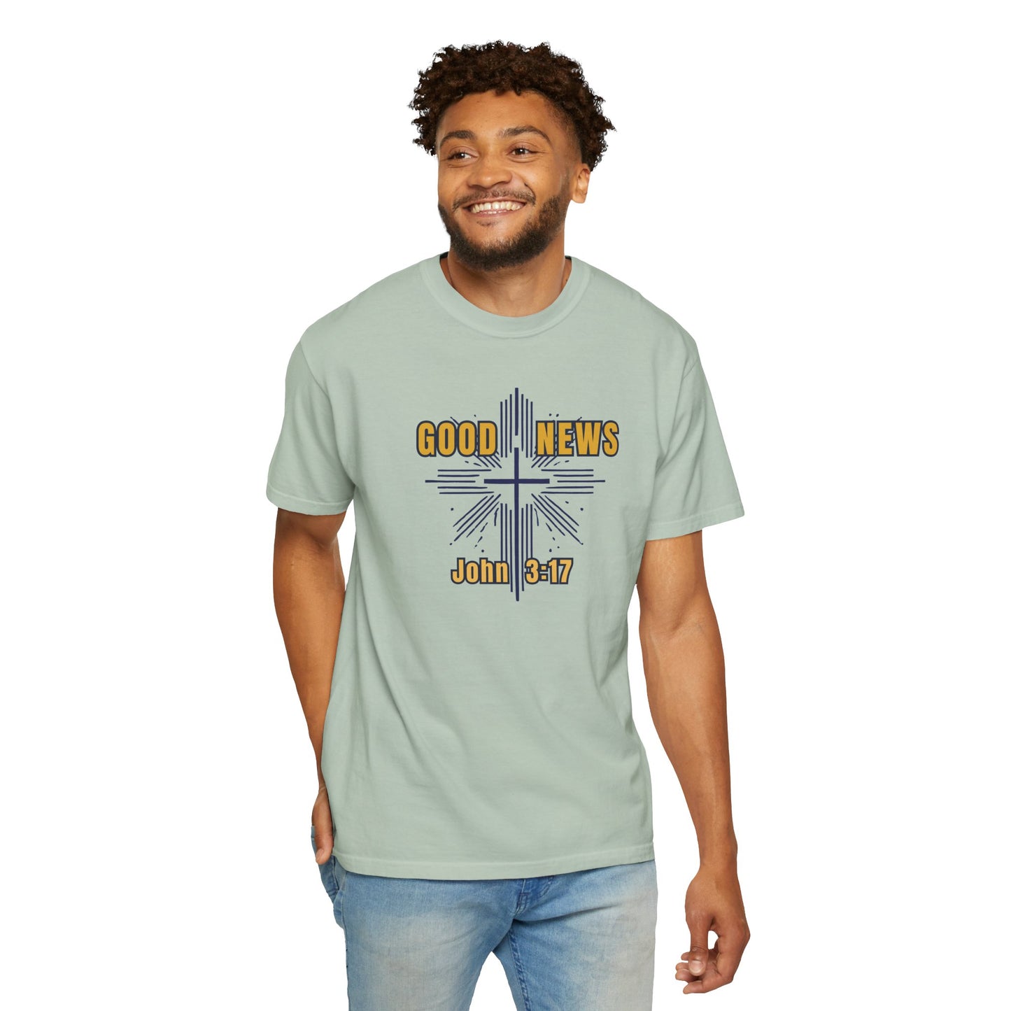 "Good News - John 3:17", Unisex T-shirt