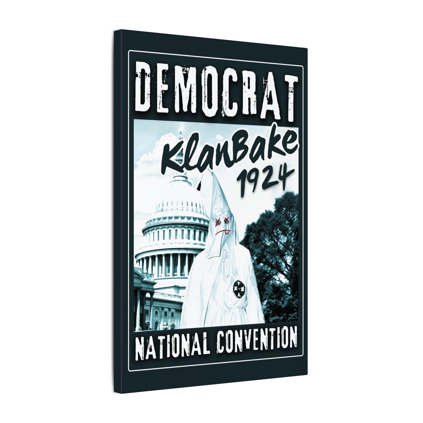 "Democrat KlanBake 1924", Matte Canvas Fine Art Print